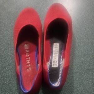 Rothy's Women's Red Flats
